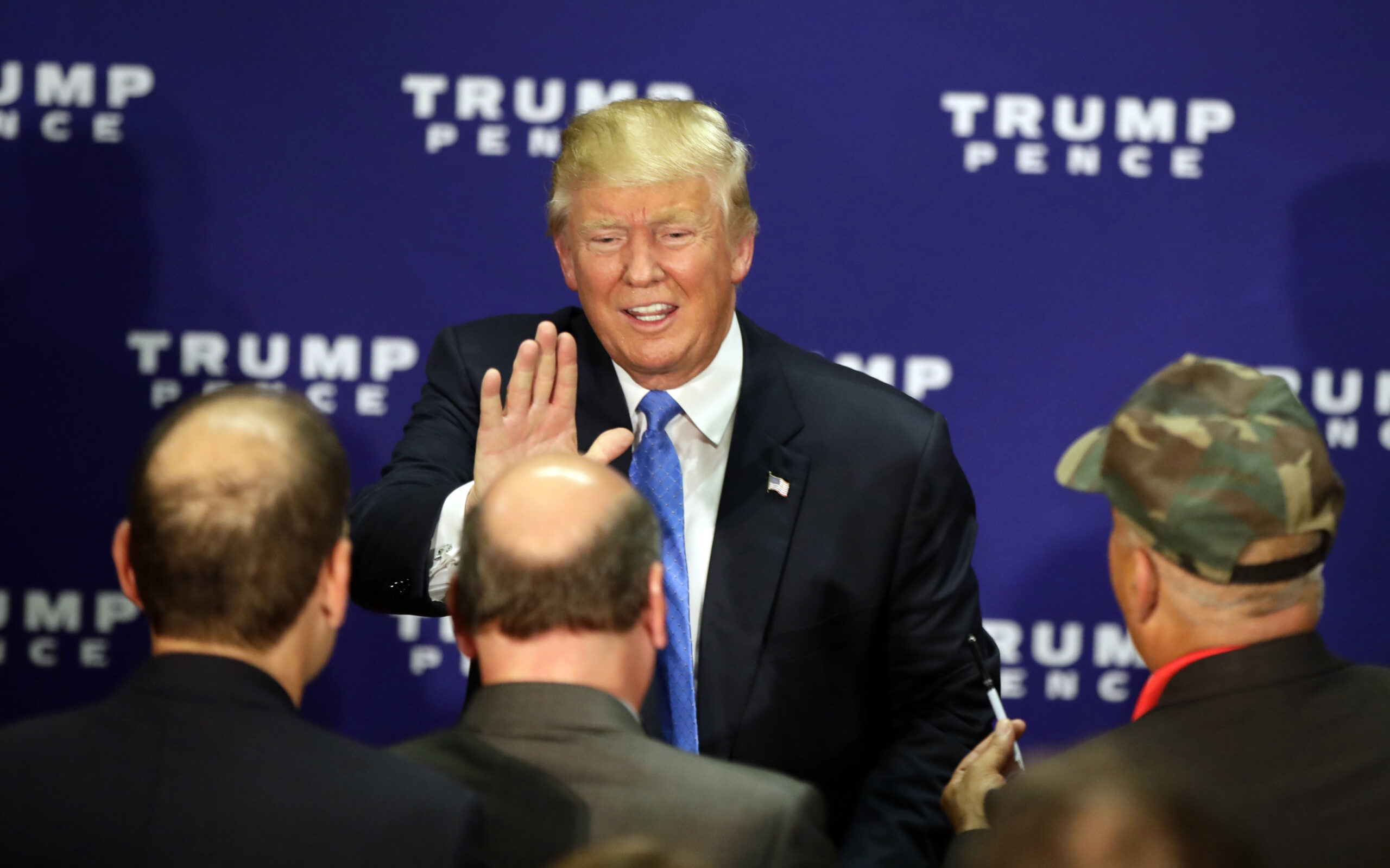 Trump stands ground after lewd comments: ‘Zero chance I’ll quit’