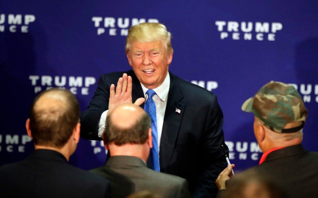 Trump stands ground after lewd comments: ‘Zero chance I’ll quit’
