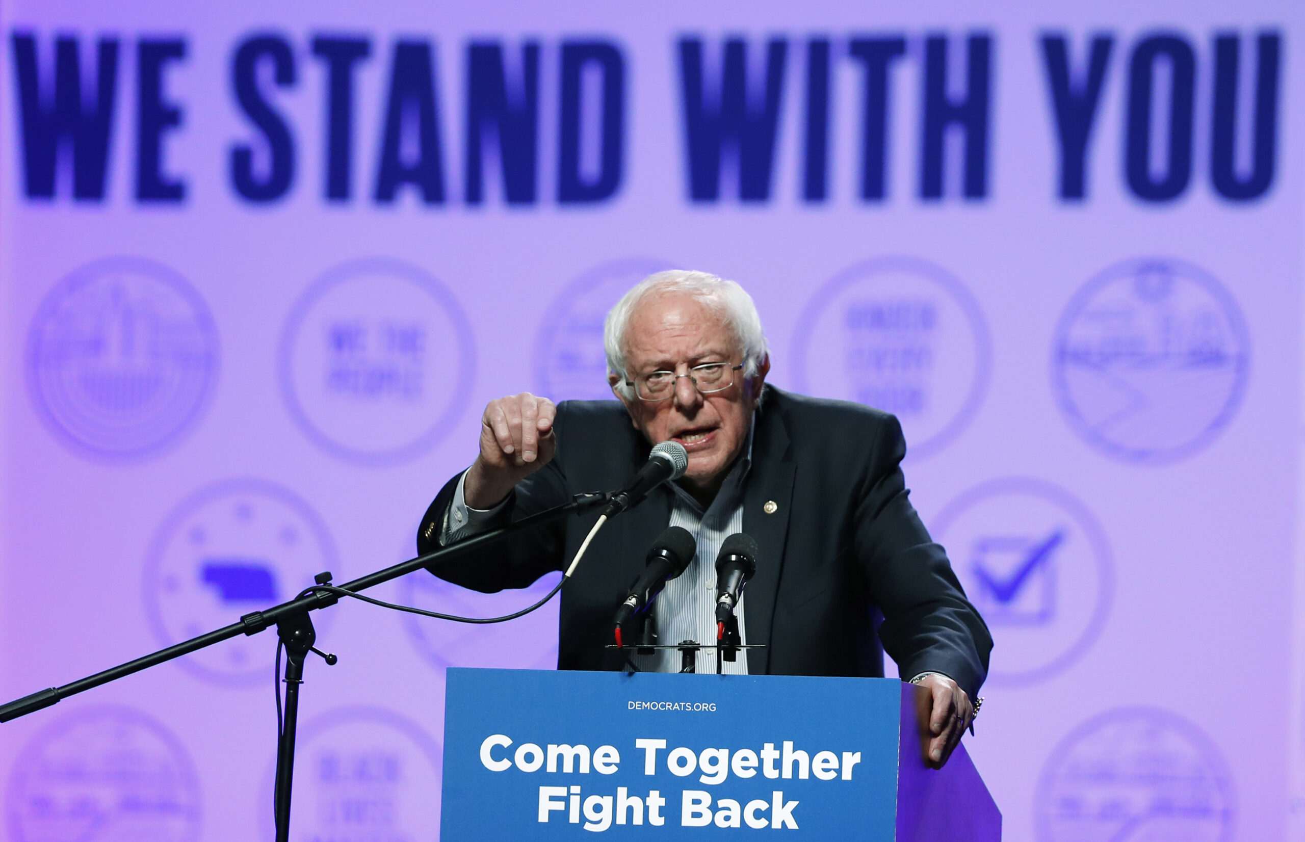 Campaigning for anti-abortion Democrat, Bernie Sanders shifts progressive movement away from social issues