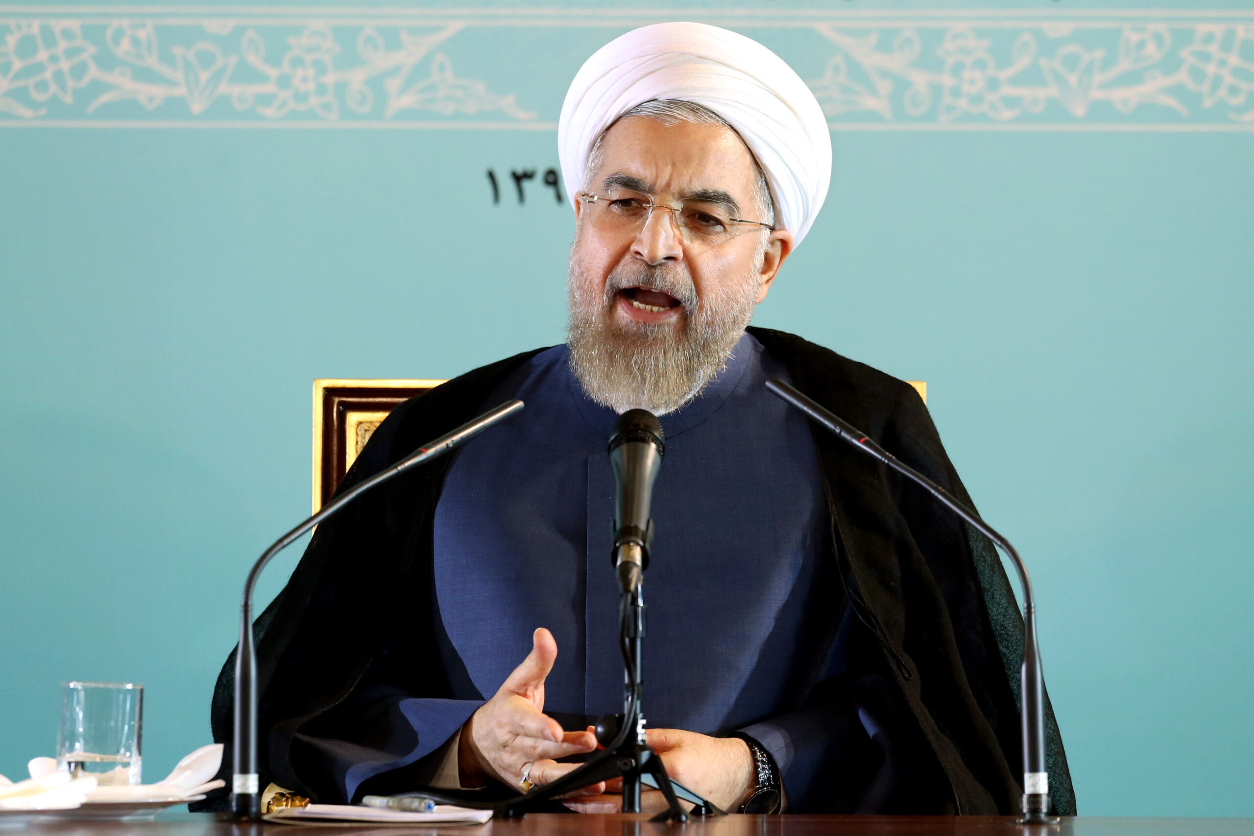 Iran’s president dodges question on held reporter