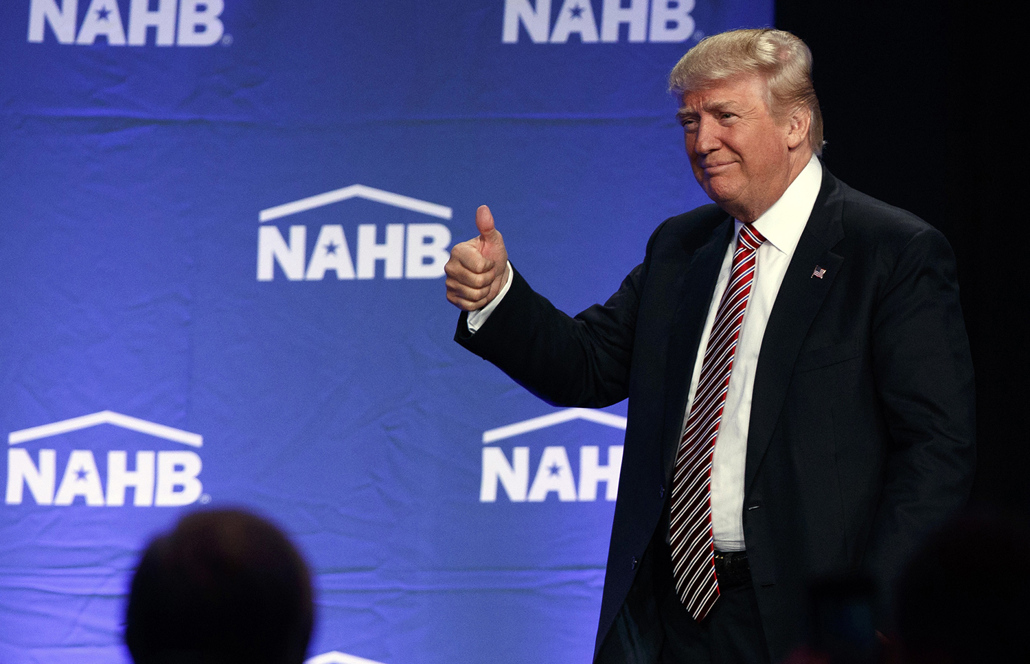 Trump gets sentimental in speech to homebuilders: ‘I know what you’re going through’