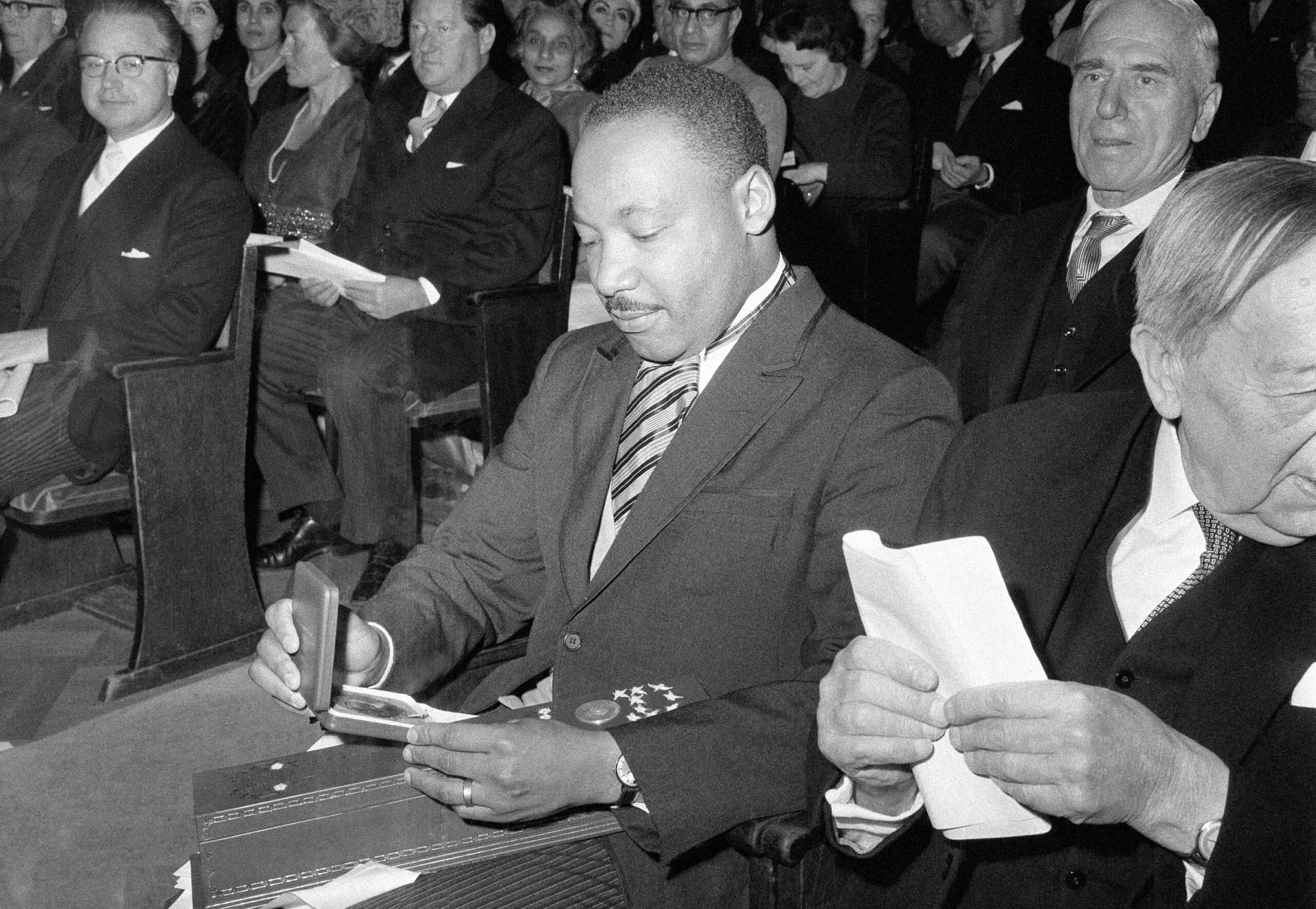 MLK Jr.’s children end legal battle over Nobel Peace Prize medal