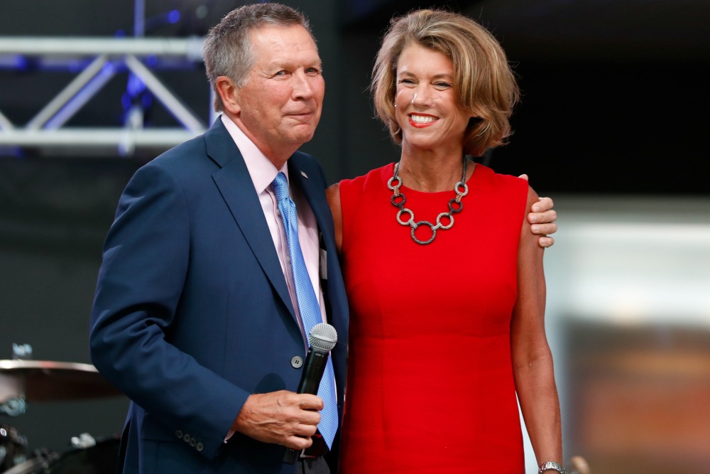 Kasich’s wife ‘would never have permitted’ him to run ‘just to win’