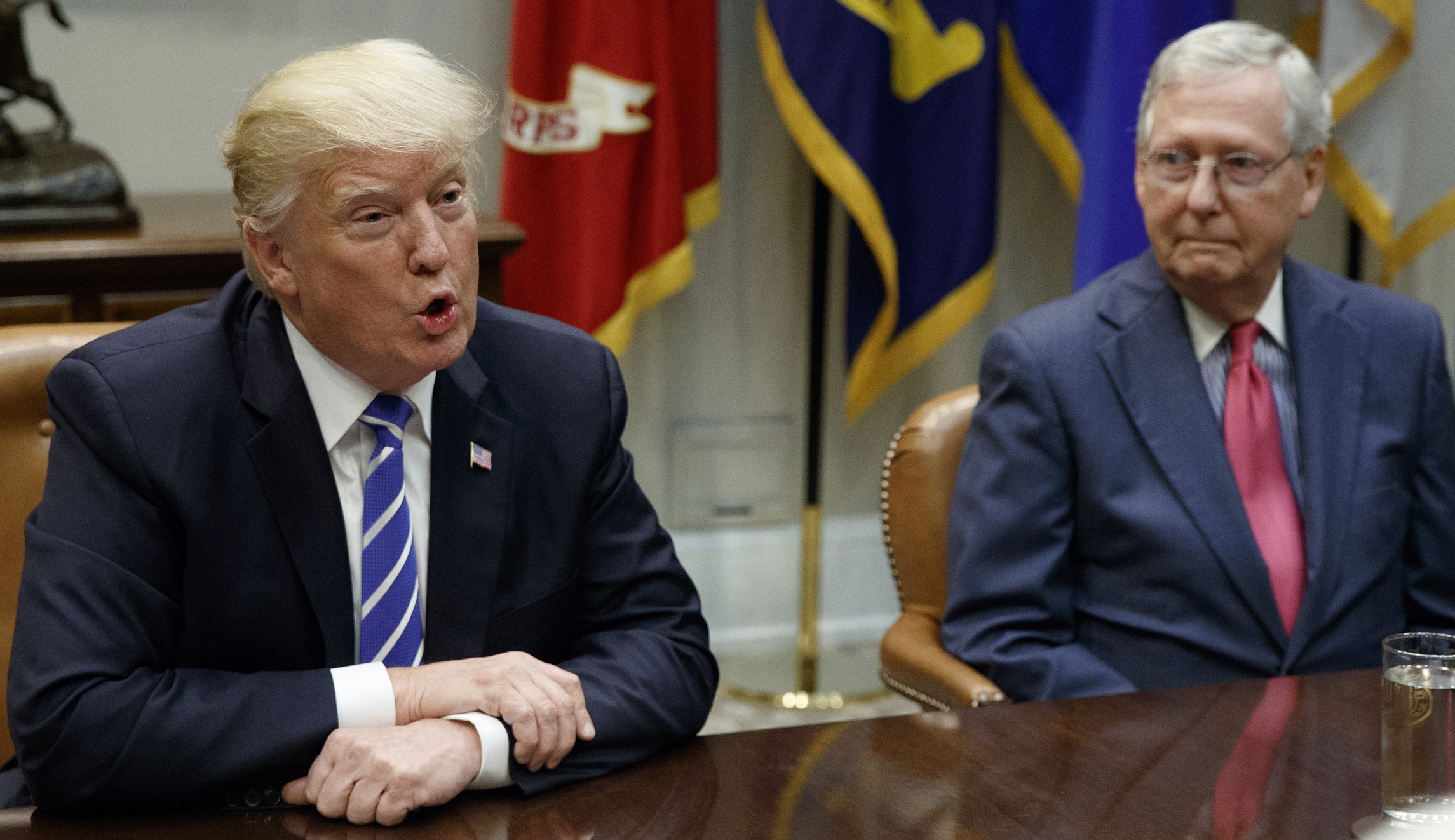 Trump promises ‘tax cutting’ at meeting with GOP leaders