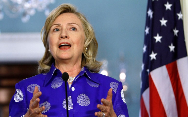 Hillary Clinton and her staff removed 