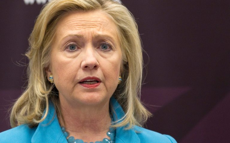 If Joe Biden were to enter the race, Clinton's lead would shrink to 7 points.Â (AP file photo/Evan Vucci)