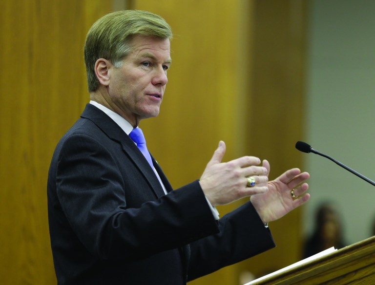 Virginia Gov. Bob McDonnell was not invited to speak at this year's Conservative Political Action Conference. (AP Photo/Steve Helber)