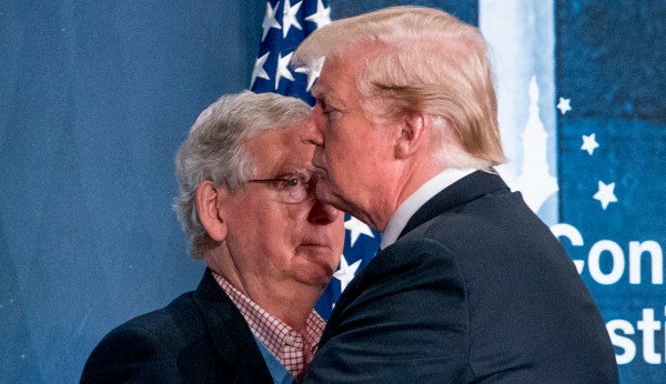 Trump says McConnell ‘wasting money’ on Alabama Senate primary