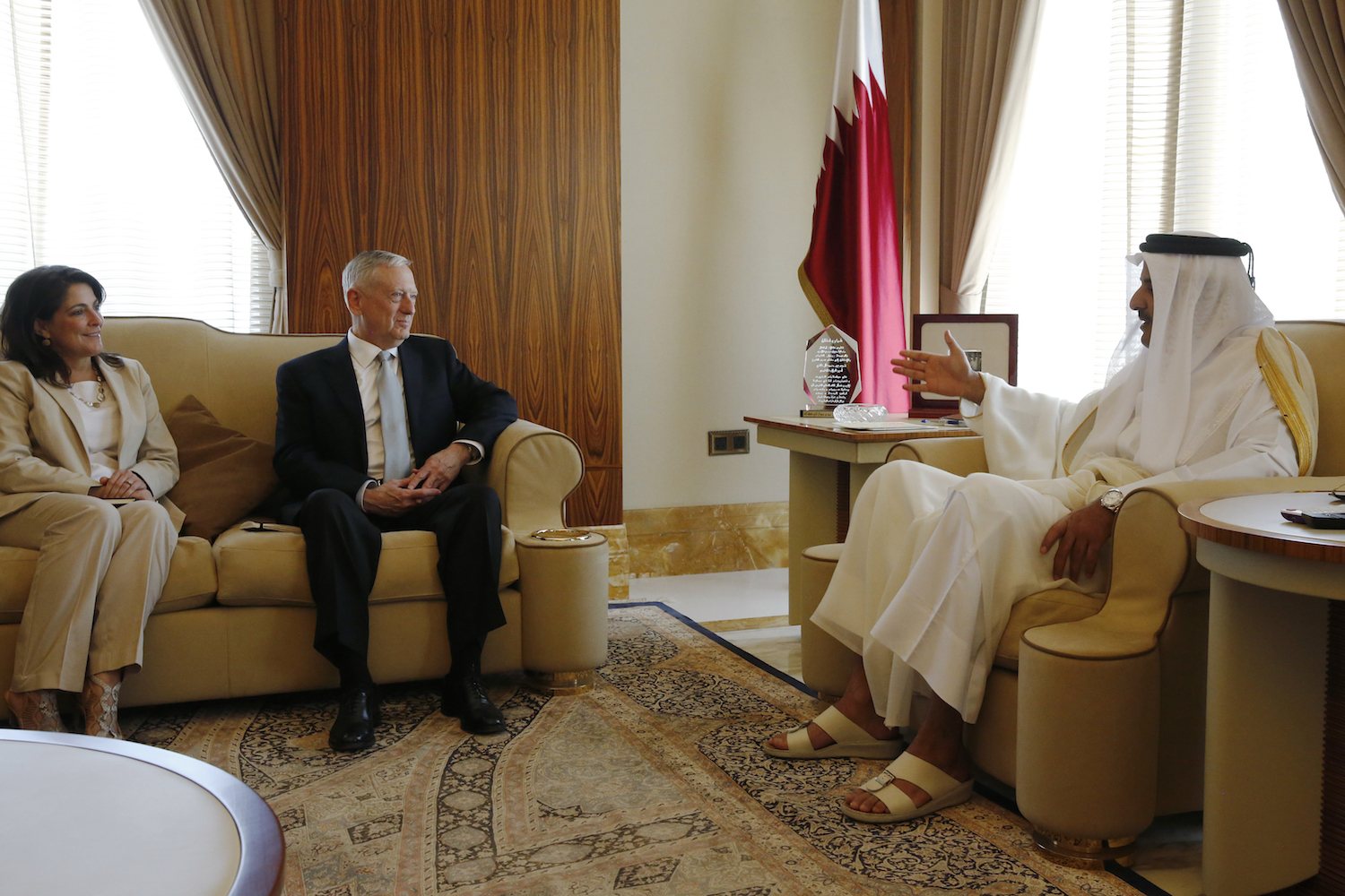 US ambassador to Qatar’s planned retirement characterized in media as anti-Trump protest