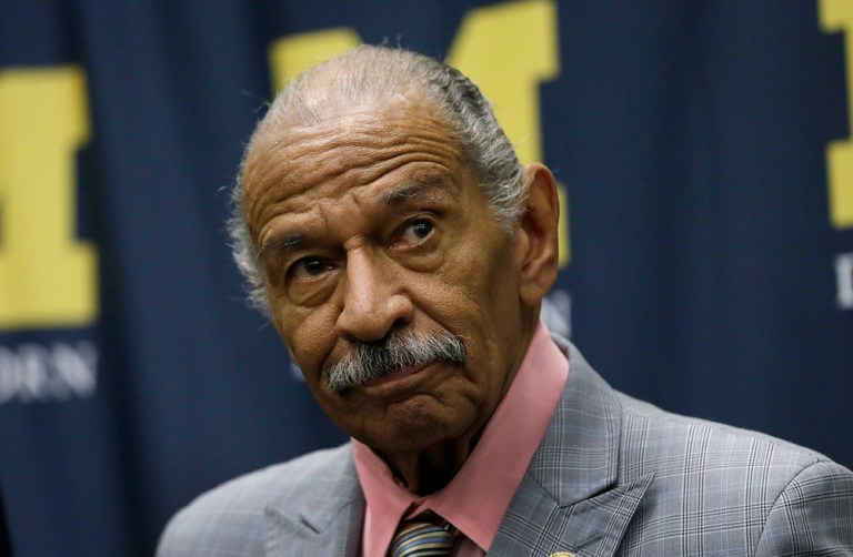 Cynthia Martin, chief of staff to Rep. John Conyers, D-Mich., shown here, refused to return the money that was accidentally deposited into her account. (AP Photo/Carlos Osorio)
