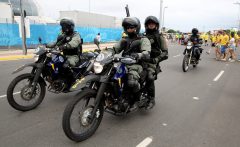 Brazil beefs up security at World Cup stadium