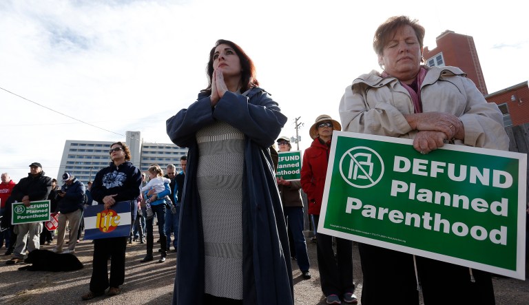 The House is expected to pass on legislation that would penalize people who perform abortions late in a pregnancy. (AP Photo/Brennan Linsley)