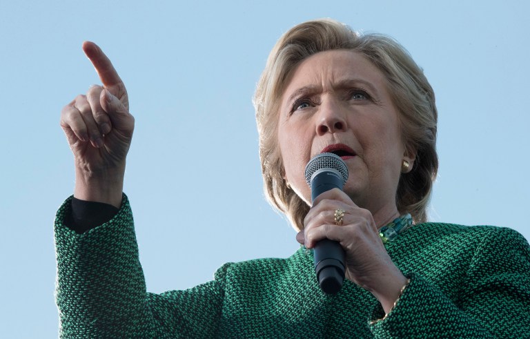The emails; Hillary Clinton's two-faced and handsomely rewarded speeches to bankers; her State Department's favors for Clinton Foundation donors; all this will live on. (AP Photo/Mary Altaffer, File)