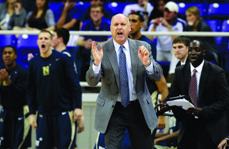 Tony Gutierrez/AP
In his second season, Navy coach Ed DeChellis has one of the youngest rosters in the country with no seniors and only three juniors.