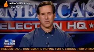 Santorum denies non-aggression pact with Gingrich