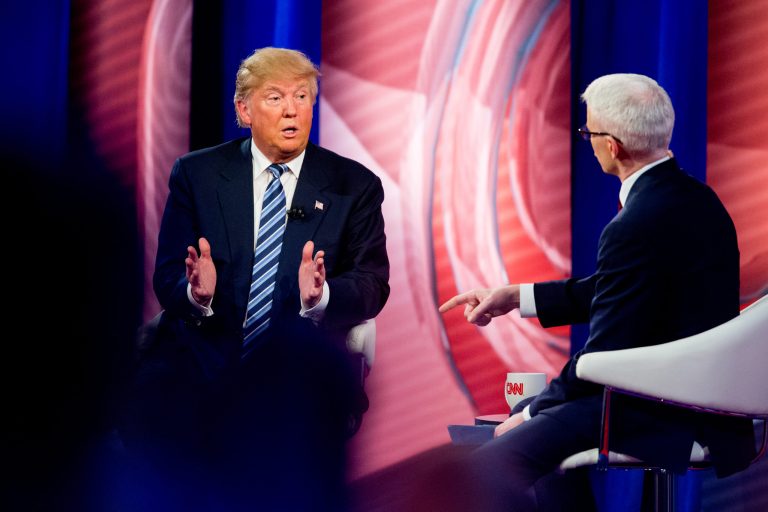 The problem is that Donald Trump says what’s on his mind, but nothing more. And what is on his mind is often ill-informed and ill-considered. (AP Photo/Andrew Harnik)