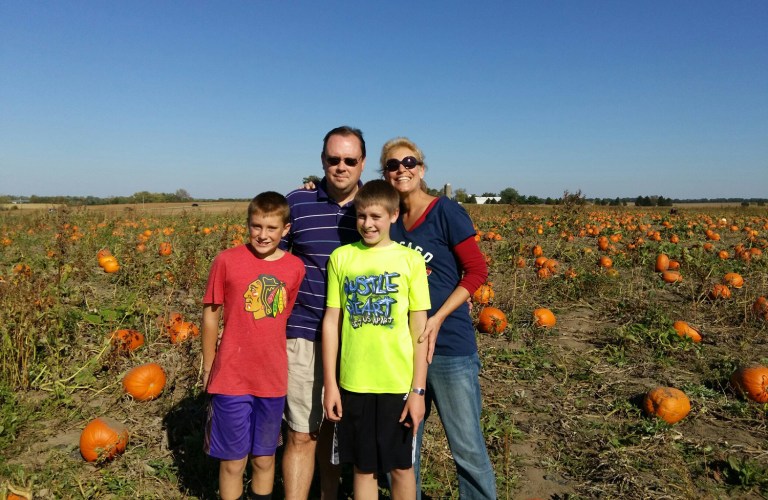 The Kincaids were among 39,000 Illinois residents whose Land of Lincoln plans were terminated last month. The nonprofit insurer, like most of its counterparts in other states, collapsed under heavy financial losses. (Photo courtesy: The Kincaid family)
