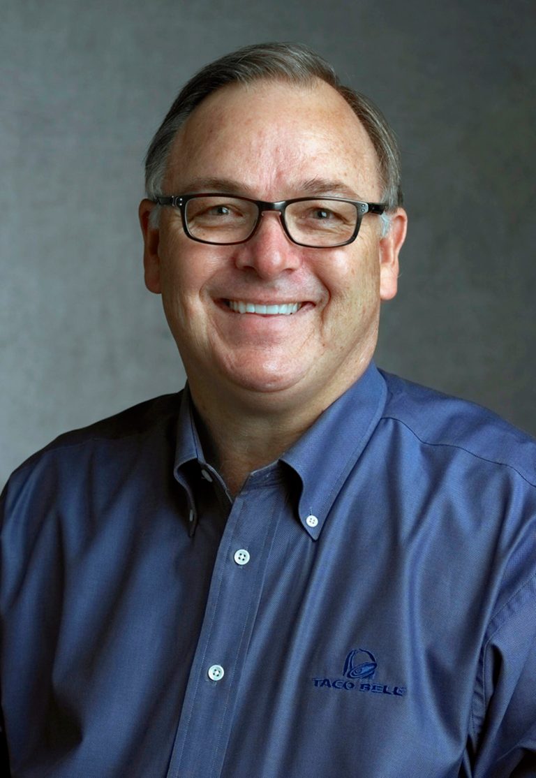 This undated photo provided by Yum Brands shows Taco Bell head Greg Creed. Yum Brands on Thursday, May 1, 2014 named Creed as its next CEO, marking a major promotion for the creator of Doritos Locos Tacos. (AP Photo/Yum Brands)