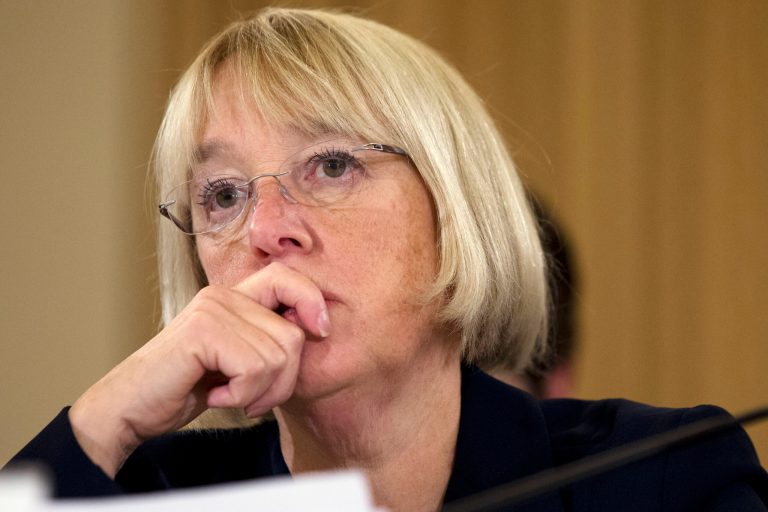 Senate Budget Committee Chair Patty Murray, D-Wash., listens to testimony during a budget conference on Capitol Hill in Washington on Nov. 13. (AP Photo/Jacquelyn Martin)