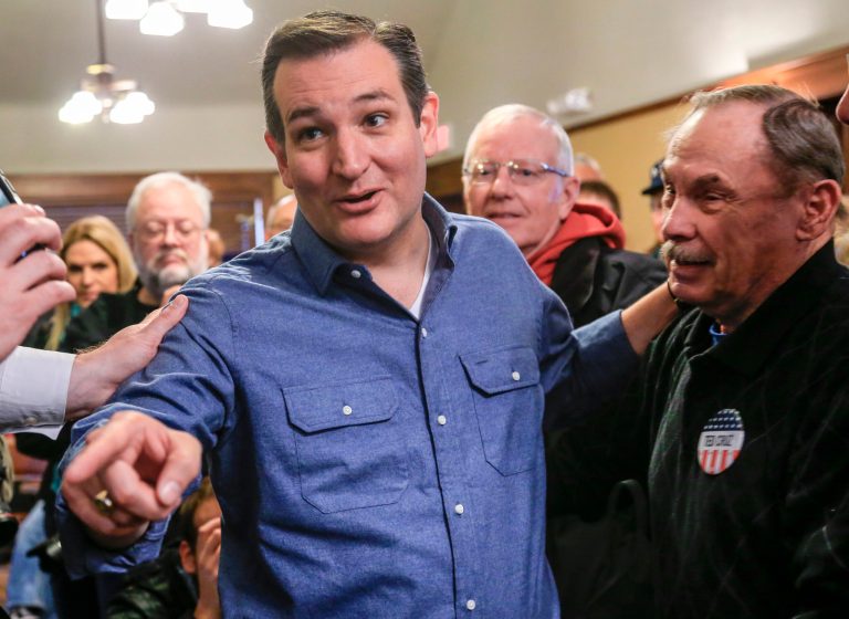 Yesterday in Iowa, Ted Cruz said he would leave the ethanol mandate in place for now, not touching it at all in his first term, and then letting it expire when the current mandate is (kind of) set to expire, in his theoretical second term. (AP Photo)