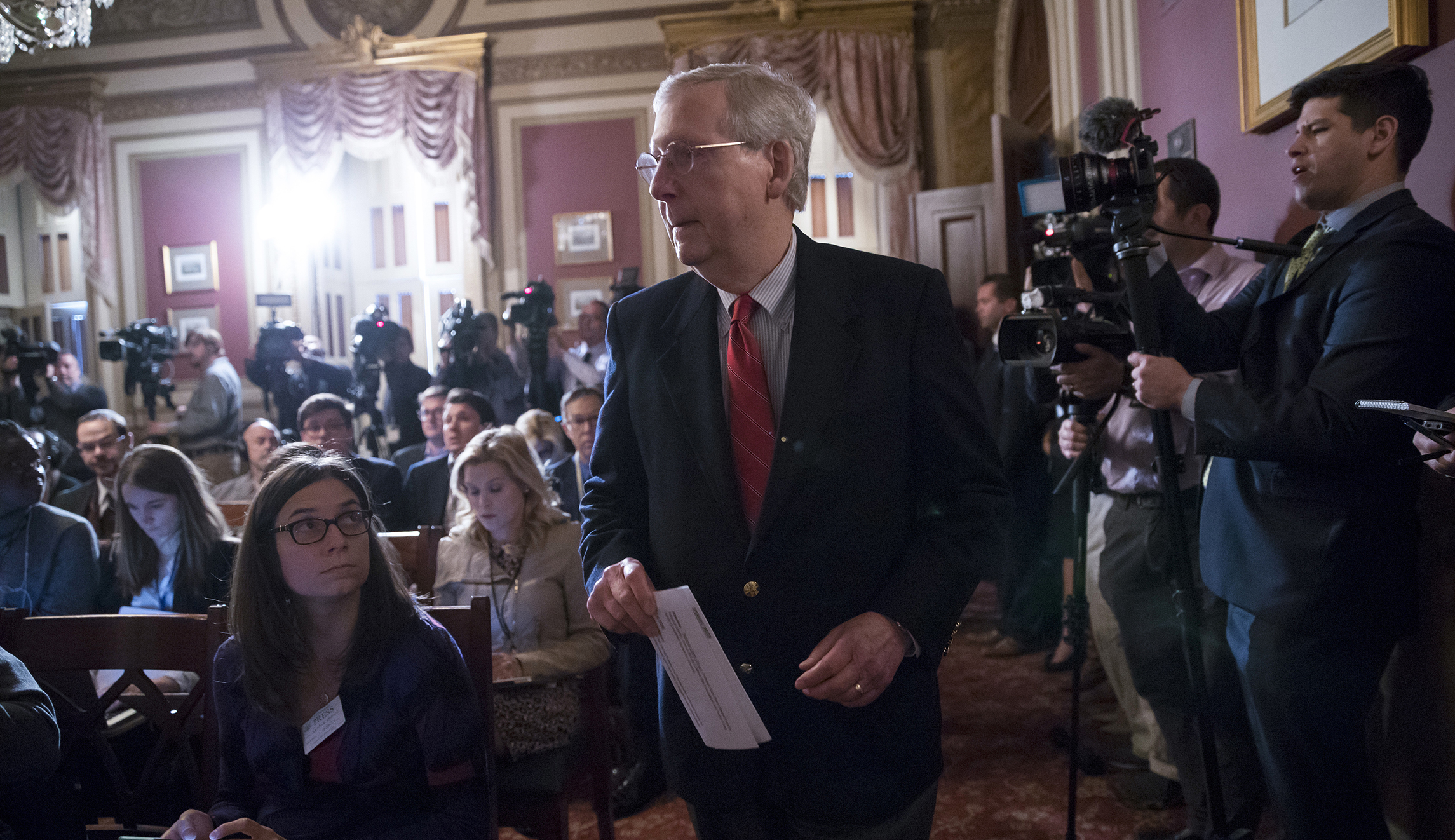 Senate Republicans, White House enter crisis mode over Roy Moore