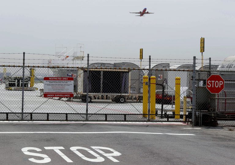 A plane takes off at Mineta San Jose International Airport, Monday, April 21, 2014, in San Jose, Calif. A 16-year-old boy scrambled over a fence at the airport, crossed a tarmac and climbed into a jetliner's wheel well, then flew for five freezing hours to Hawaii, Sunday. FBI spokesman Tom Simon in Honolulu said the teen did not remember the flight from San Jose. (AP Photo/Eric Risberg)