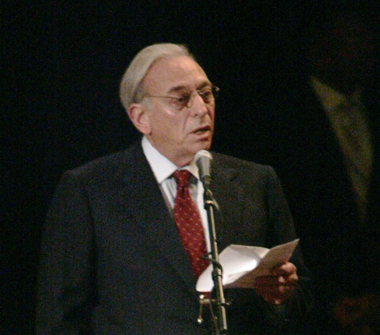 FILE - In this Aug. 16, 2006 file photo,Nelson Peltz of Trian Group, Heinz's second-largest investor, addresses shareholders during the annual meeting in Pittsburgh. Activist investor Peltz is ramping up the pressure on PepsiCo, reaffirming his call for the company to separate its struggling North American drinks division from its snack unit. Peltz's Trian Fund Management sent a letter to PepsiCo Inc. on Wednesday, Feb. 19, 2014saying it views 