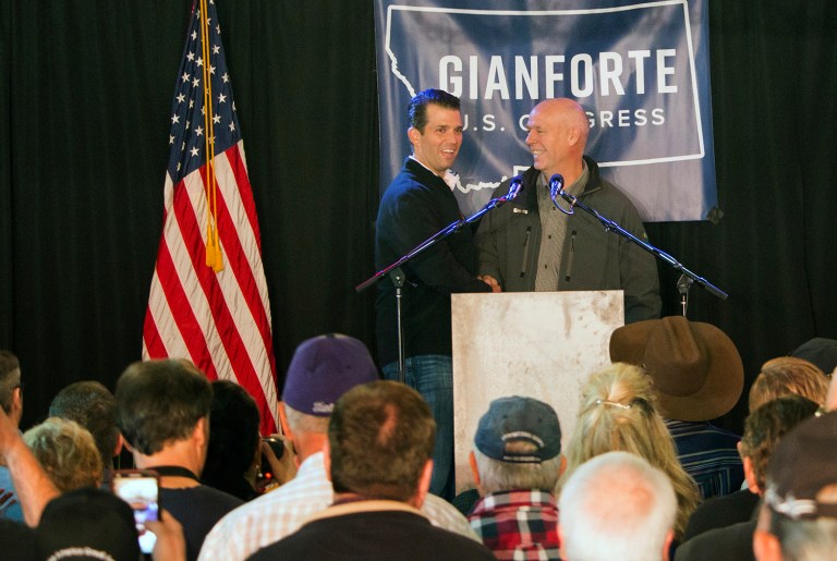 Gianforte is close to most Montanans on most major issues, such as energy, taxes and regulations. But the wealthy businessman, who moved to the state from New Jersey more than 20 years ago, has an image problem. (AP Photo/Bobby Caina Calvan)