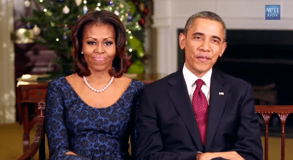 President Obama, first lady wish a merry Christmas