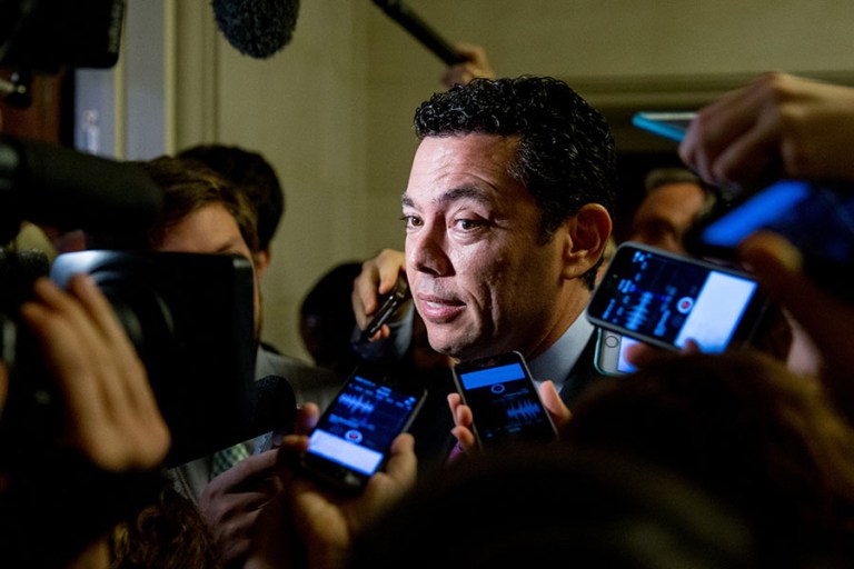 Rep. Jason Chaffetz and his three GOP colleagues from Utah introduced the Local Enforcement for Local Lands Act. (AP Photo/Andrew Harnik, File)