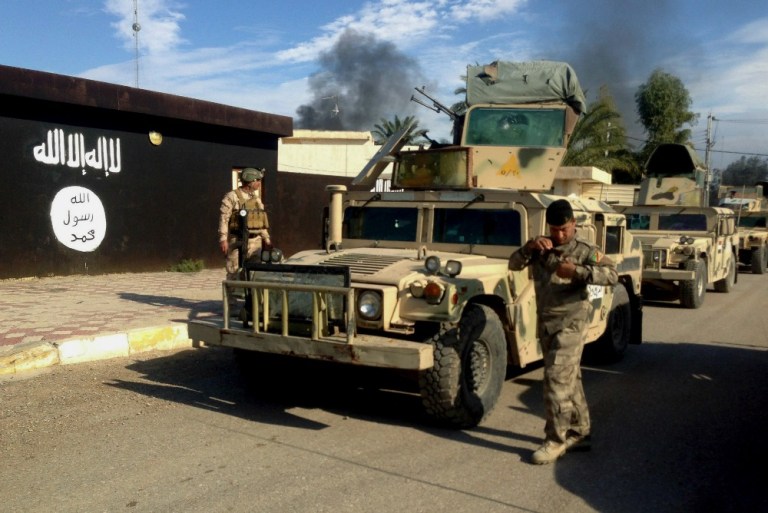 Some members of Congress have been critical of a perceived lack of strategy on the administration's part to take other strongholds of the terrorist group, including Mosul and the group's self-declared caliphate in Raqqa, Syria. (AP Photo)