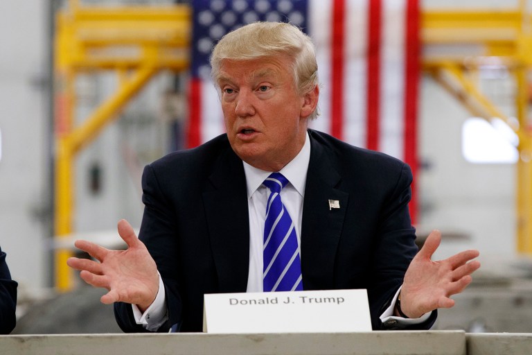 Reports that President-elect Trump was considering using executive action to impose a 5 percent tariff on imports raised eyebrows. (AP Photo/Evan Vucci)