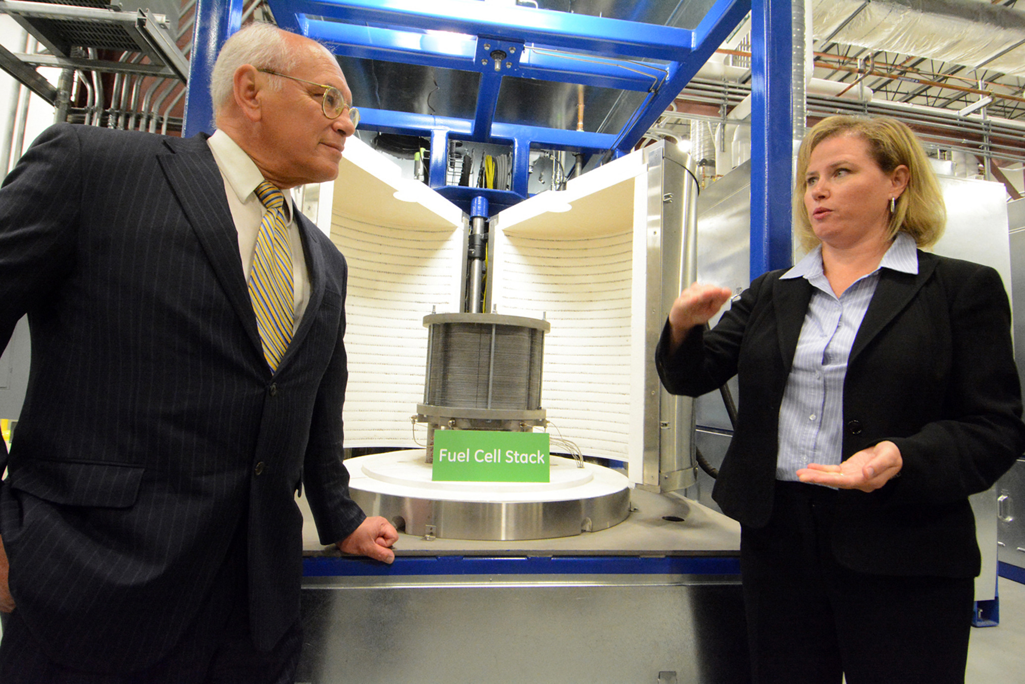 GE opens fuel cell facility in upstate New York