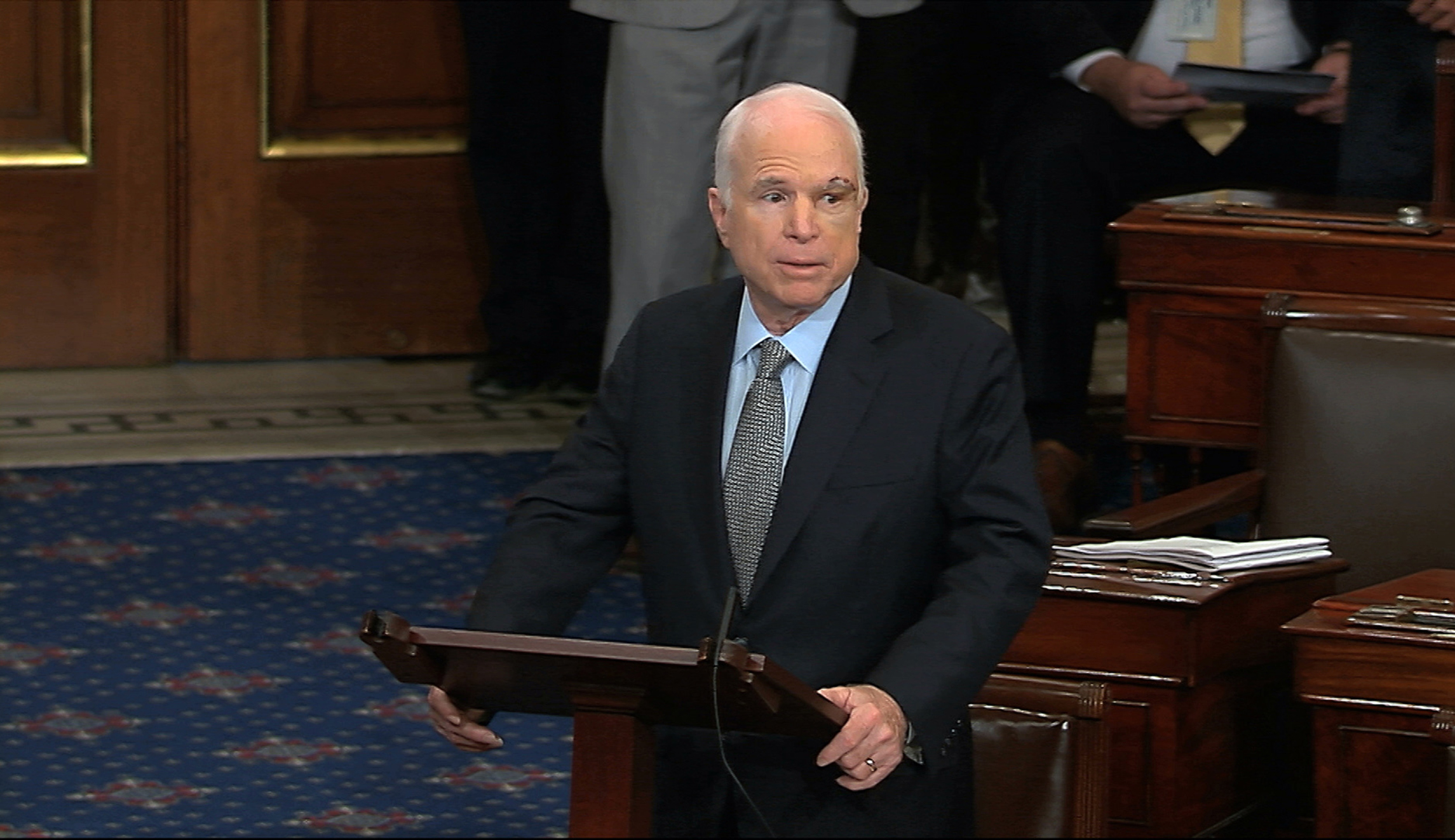 John McCain lists demands for final health bill