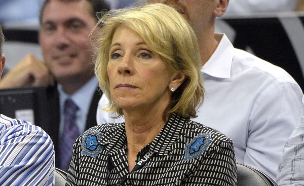 DeVos education appointment a reason to give thanks