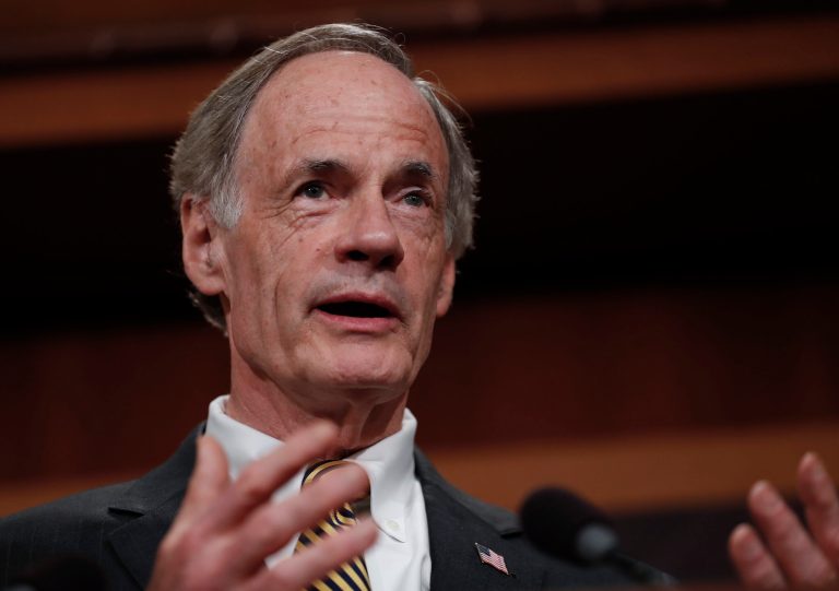 Sen. Tom Carper, D-Del., proposed to hold a 