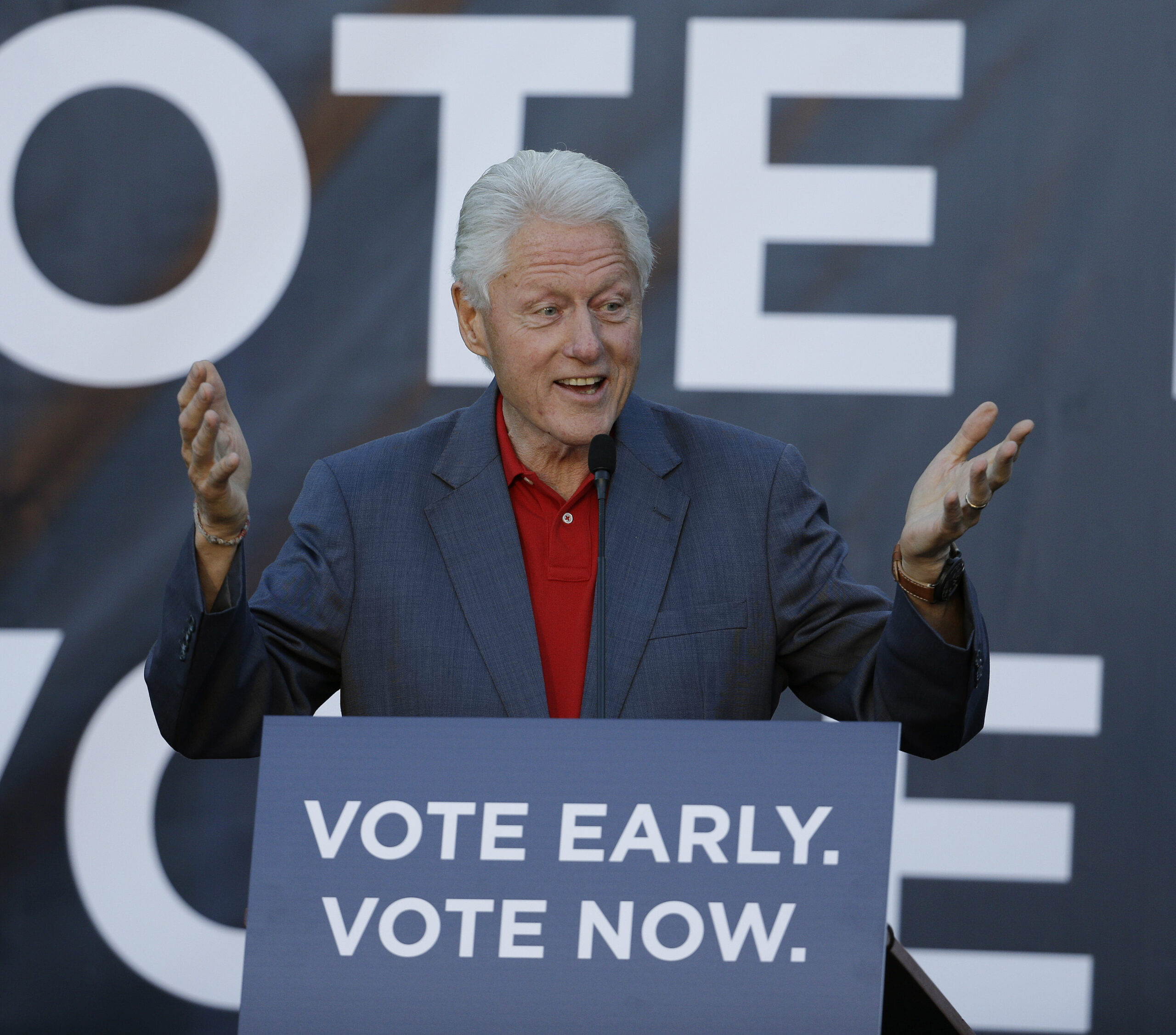 Bill Clinton in Nevada: ‘Think about what matters’