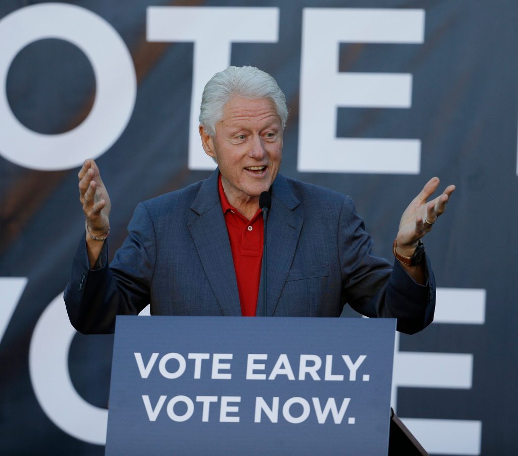 Bill Clinton in Nevada: ‘Think about what matters’