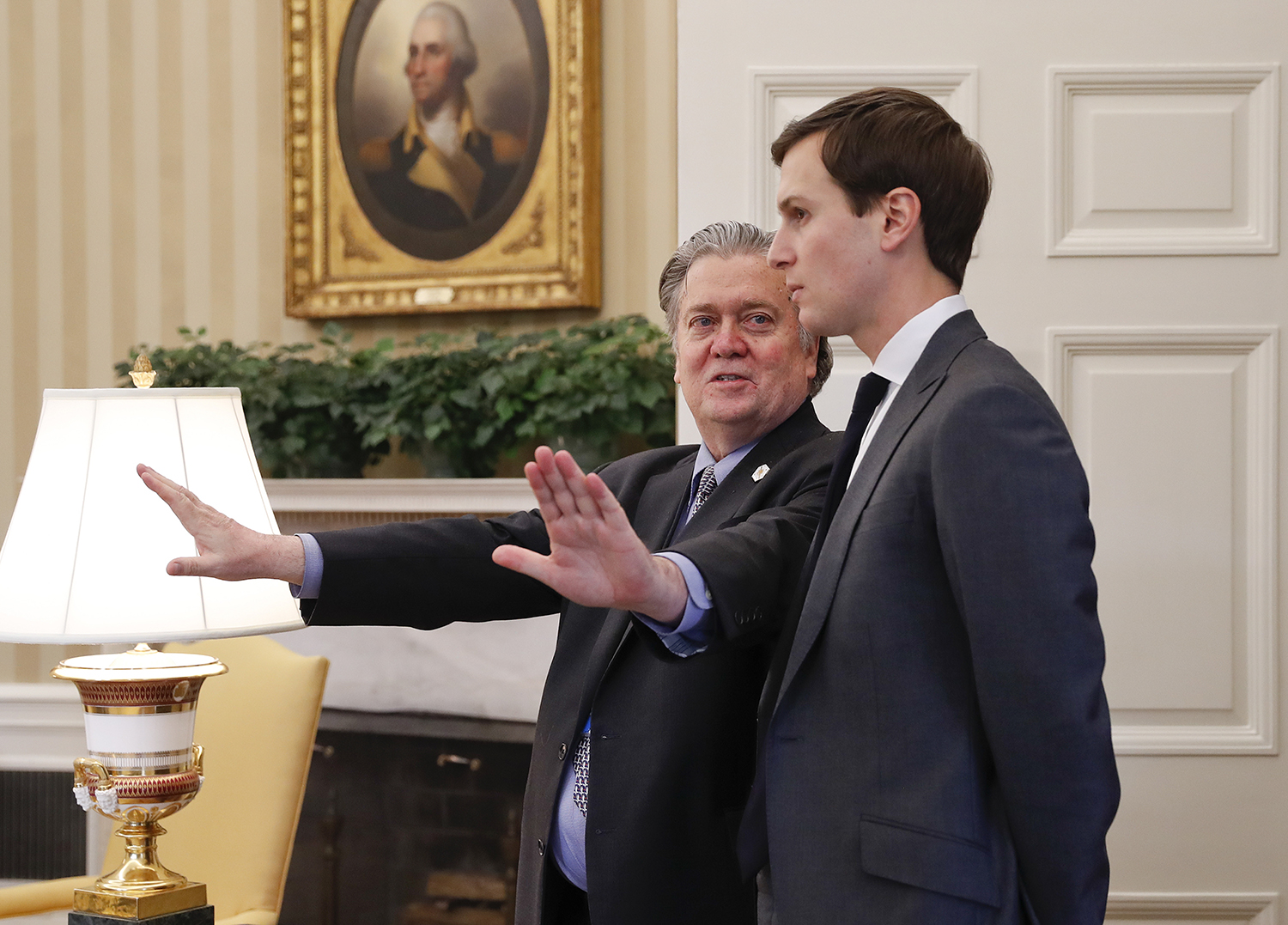 Trump ‘confident’ in White House staff despite ‘policy differences’
