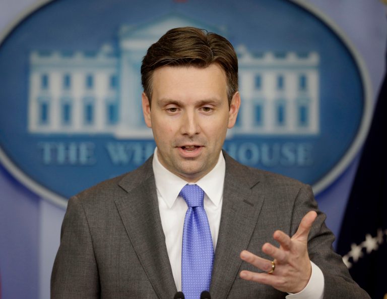 White House deputy press secretary Josh Earnest on Tuesday declined to rule out the possibility President Obama would use executive order to enact immigration reforms. (AP Photo)