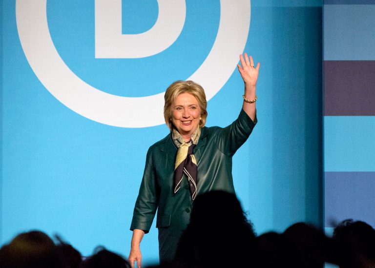 Democratic presidential candidate, former Secretary of StateÂ has reclaimed her lead by wide margins in Iowa, according to a new Monmouth University poll.Â (AP Photo/Jacquelyn Martin)