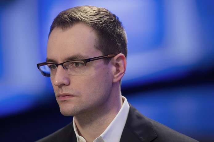 "It's troubling that some experts are now telling us that this was done by the Russians for the purpose of helping Donald Trump," Robby Mook said. (Victor J. Blue/Bloomberg)