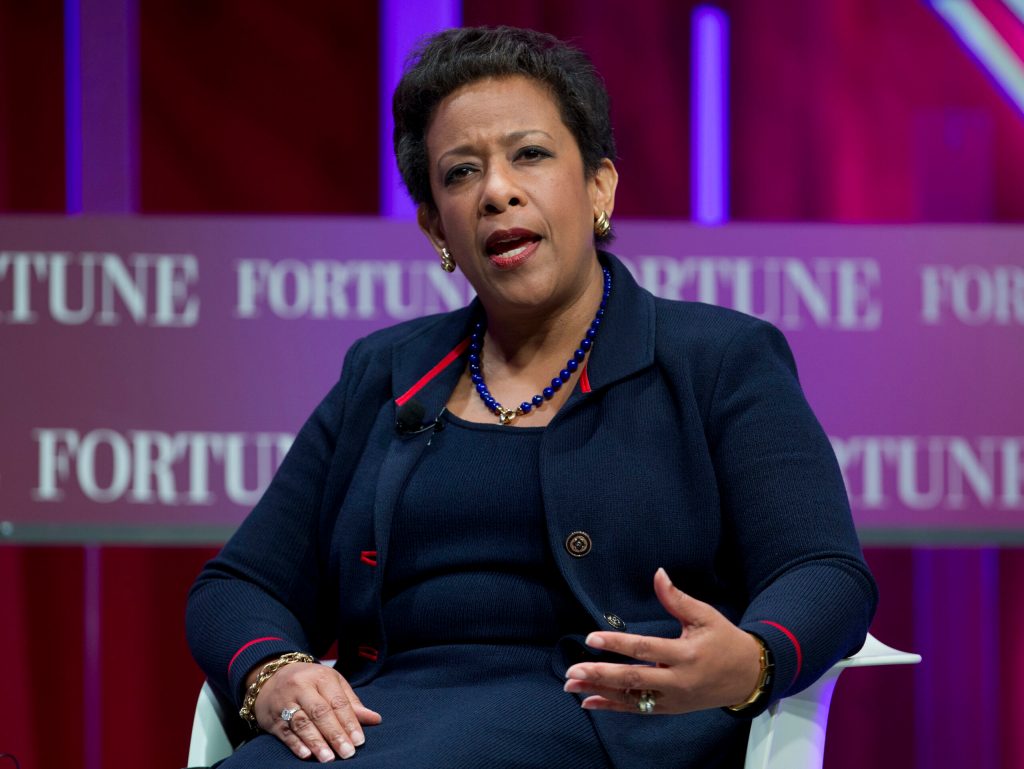 Lynch: Justice focused on cyber, white-collar, human trafficking crimes