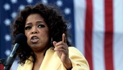 ‘Jesus don’t like ugly’: Oprah responds to racist robocall in Georgia