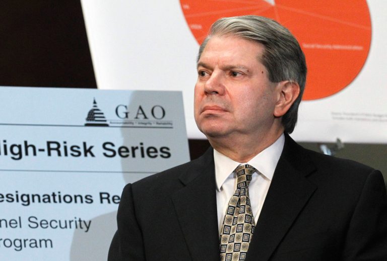 Eugene Dodaro, the comptroller general, highlighted waste during a hearing before the Senate Homeland Security and Government Affairs Committee on Tuesday. (AP File)