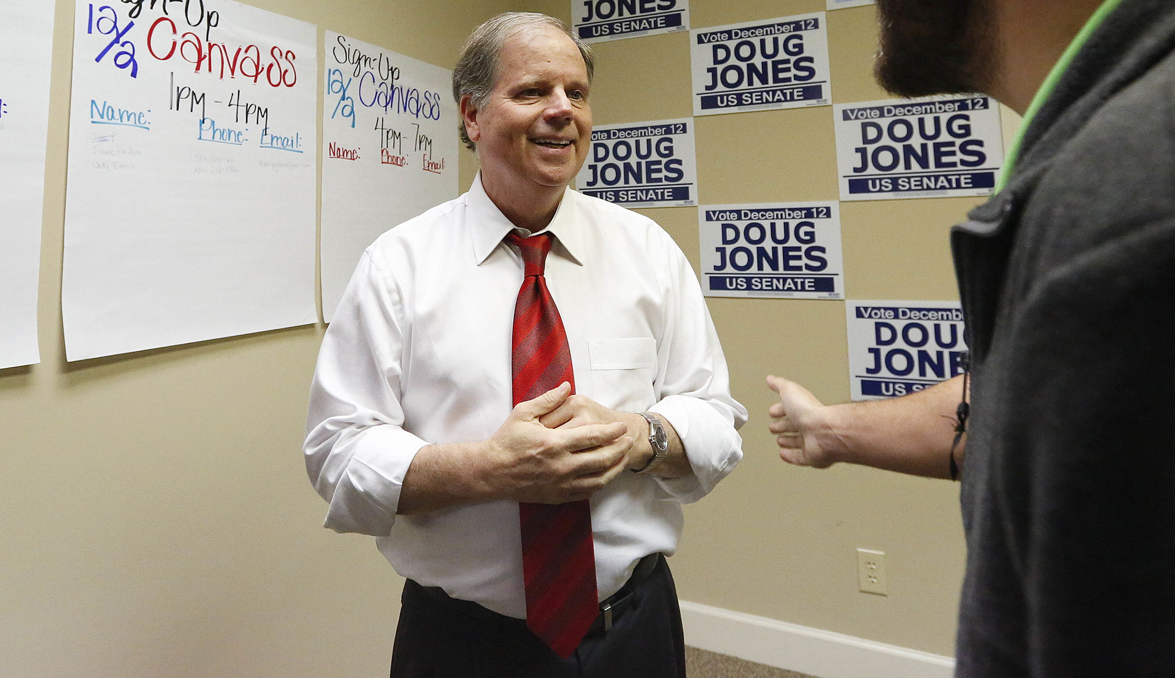Doug Jones wants to reach a deal on DACA without funding Trump’s border wall