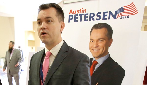 Austin Petersen promises to throw away McConnell’s ‘ring of power’