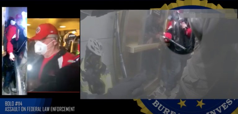 FBI releases footage of ‘most violent’ Capitol rioters, including man who used electrical prod on officers