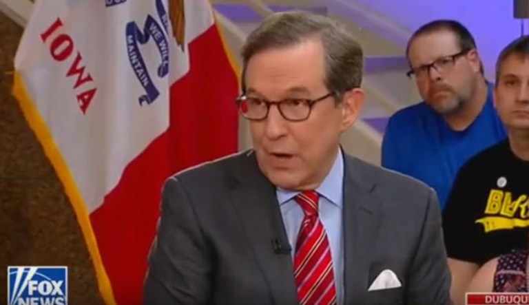 Chris Wallace is seen.