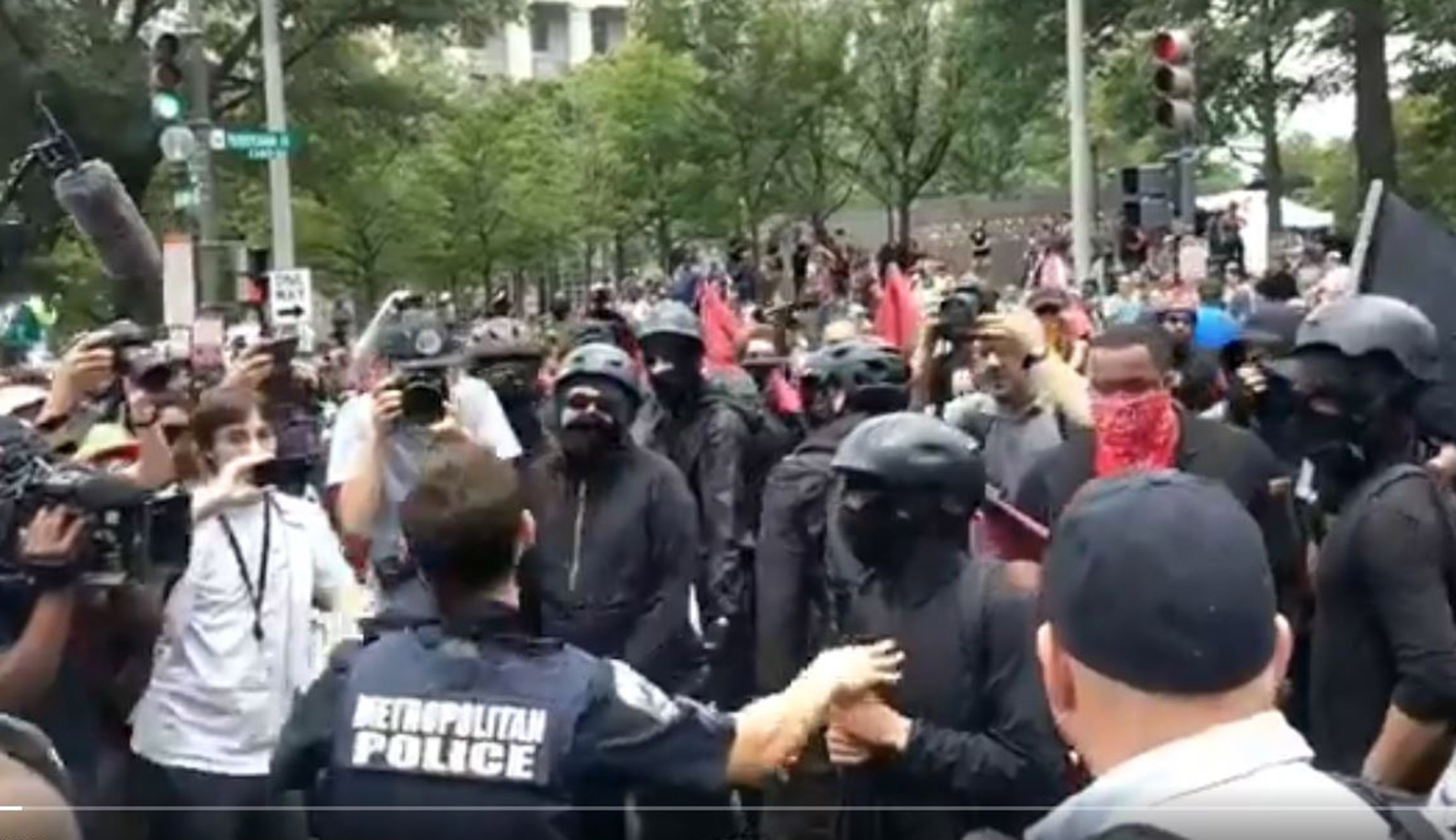 FOLLOW LIVE: Proud Boys and antifa descend on DC